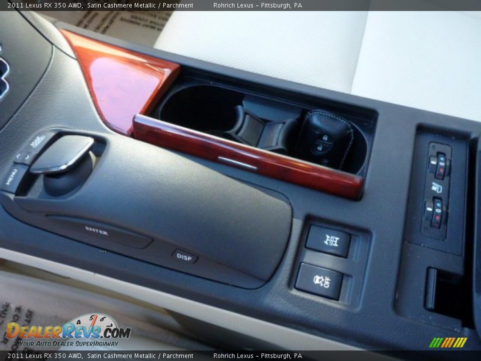 2011 Lexus RX 350 AWD Satin Cashmere Metallic / Parchment Photo #22