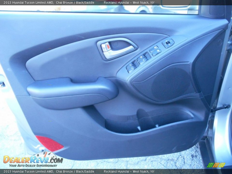 2013 Hyundai Tucson Limited AWD Chai Bronze / Black/Saddle Photo #7