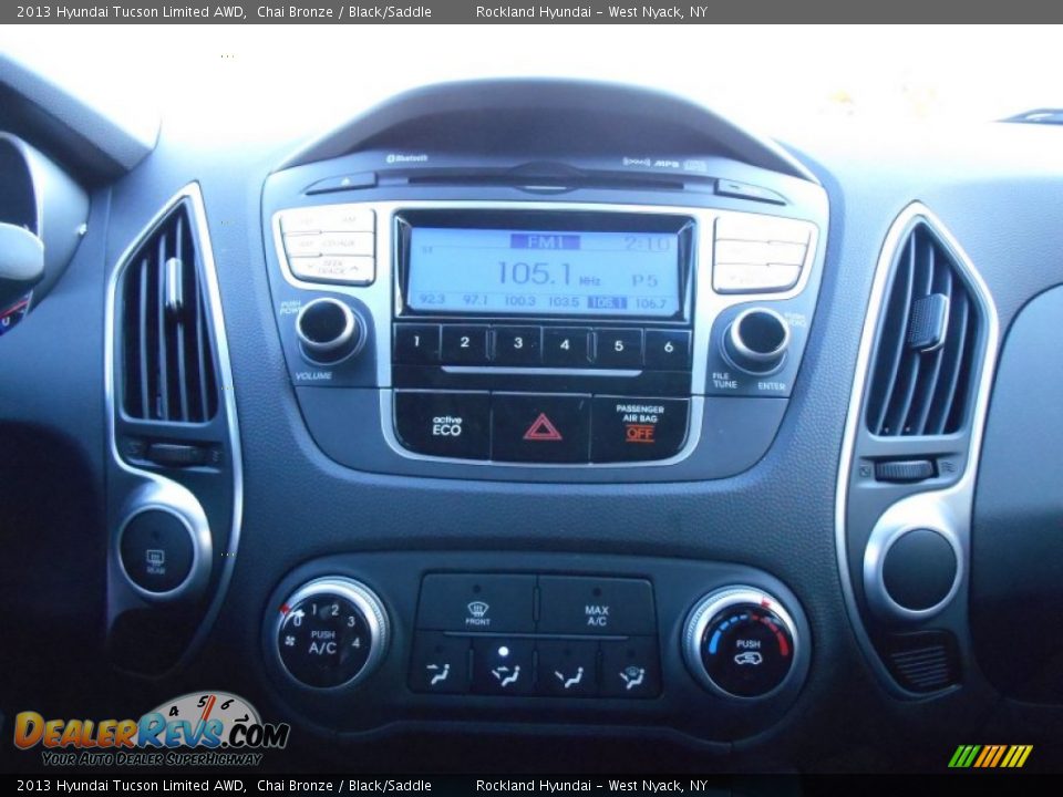 2013 Hyundai Tucson Limited AWD Chai Bronze / Black/Saddle Photo #15