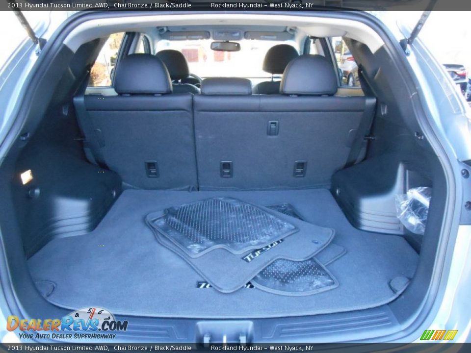2013 Hyundai Tucson Limited AWD Chai Bronze / Black/Saddle Photo #18