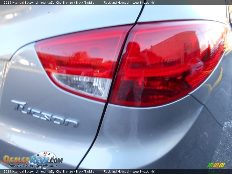 2013 Hyundai Tucson Limited AWD Chai Bronze / Black/Saddle Photo #19