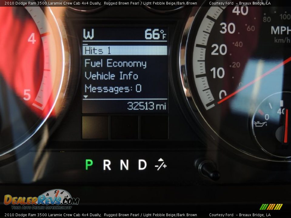 2010 Dodge Ram 3500 Laramie Crew Cab 4x4 Dually Rugged Brown Pearl / Light Pebble Beige/Bark Brown Photo #17