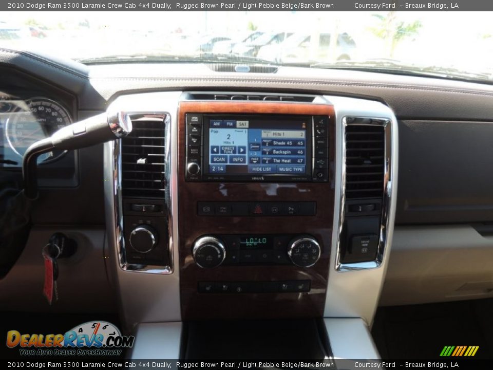 2010 Dodge Ram 3500 Laramie Crew Cab 4x4 Dually Rugged Brown Pearl / Light Pebble Beige/Bark Brown Photo #18
