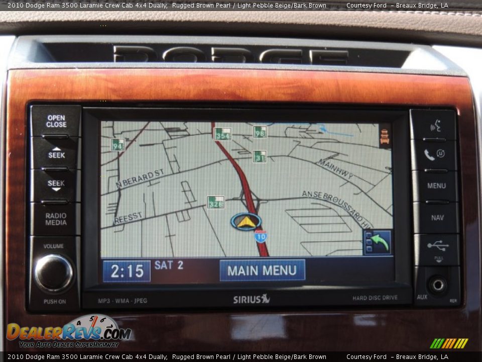 2010 Dodge Ram 3500 Laramie Crew Cab 4x4 Dually Rugged Brown Pearl / Light Pebble Beige/Bark Brown Photo #20