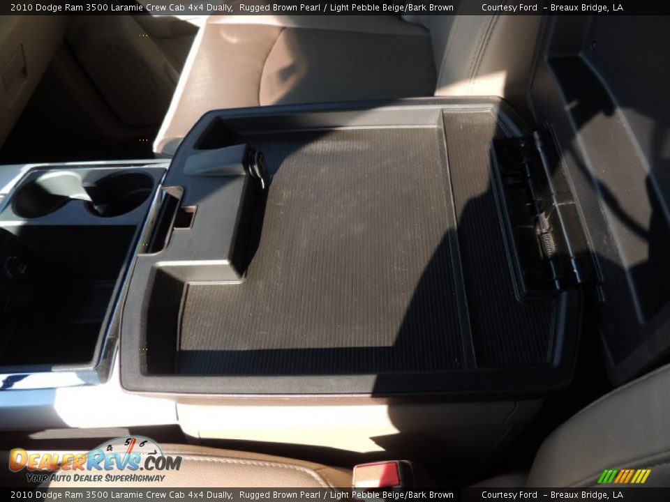 2010 Dodge Ram 3500 Laramie Crew Cab 4x4 Dually Rugged Brown Pearl / Light Pebble Beige/Bark Brown Photo #25