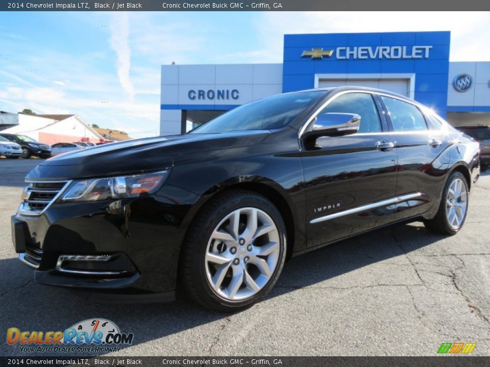 2014 Chevrolet Impala LTZ Black / Jet Black Photo #3