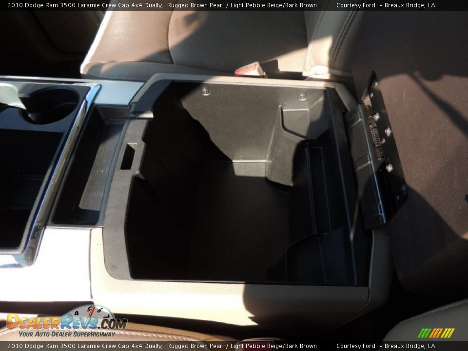 2010 Dodge Ram 3500 Laramie Crew Cab 4x4 Dually Rugged Brown Pearl / Light Pebble Beige/Bark Brown Photo #26