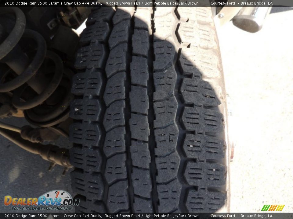 2010 Dodge Ram 3500 Laramie Crew Cab 4x4 Dually Rugged Brown Pearl / Light Pebble Beige/Bark Brown Photo #29