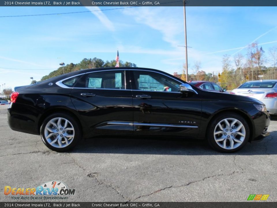 2014 Chevrolet Impala LTZ Black / Jet Black Photo #7
