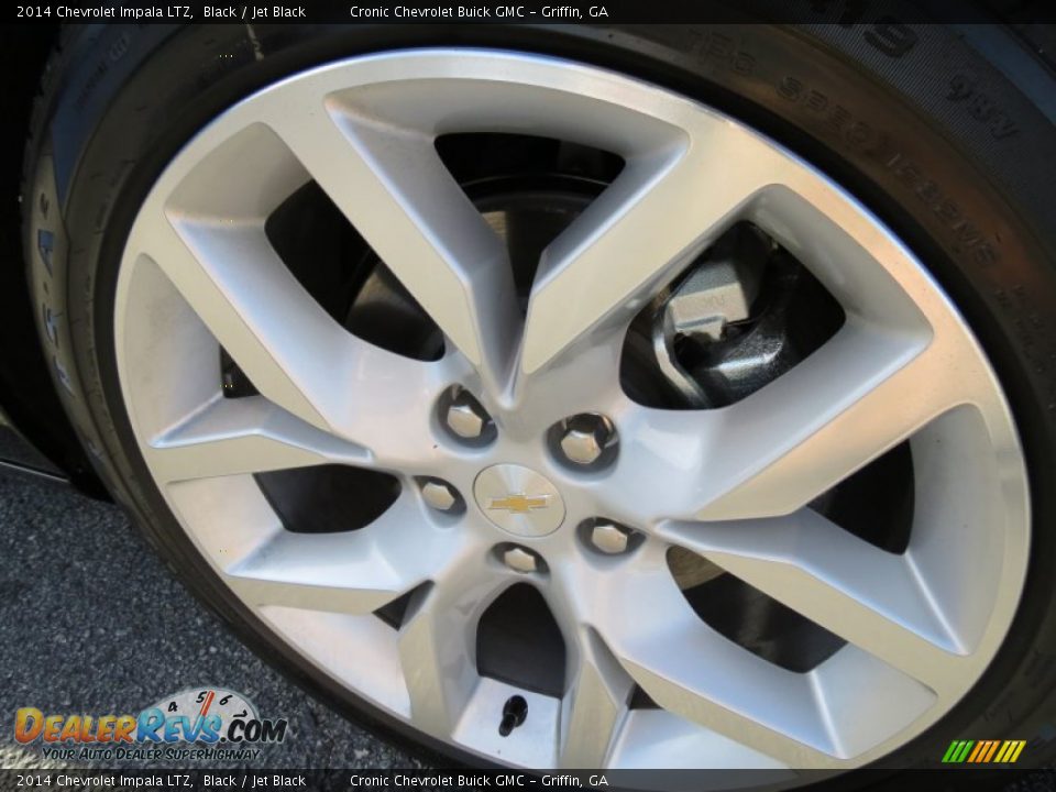 2014 Chevrolet Impala LTZ Black / Jet Black Photo #8