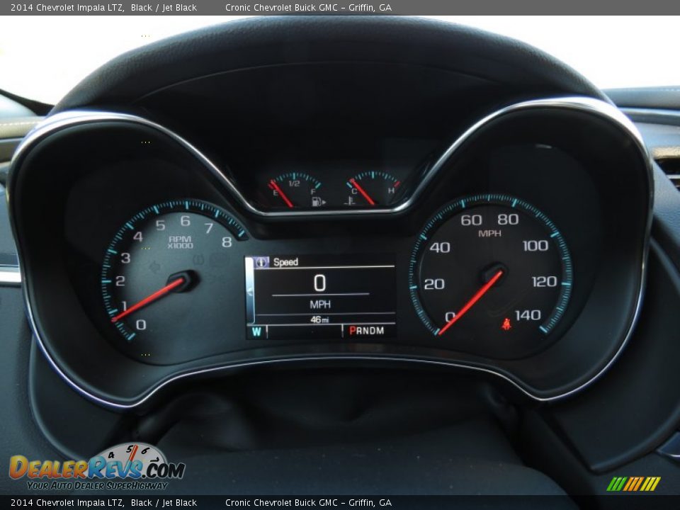 2014 Chevrolet Impala LTZ Black / Jet Black Photo #14