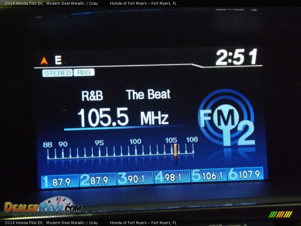 2014 Honda Pilot EX Modern Steel Metallic / Gray Photo #15