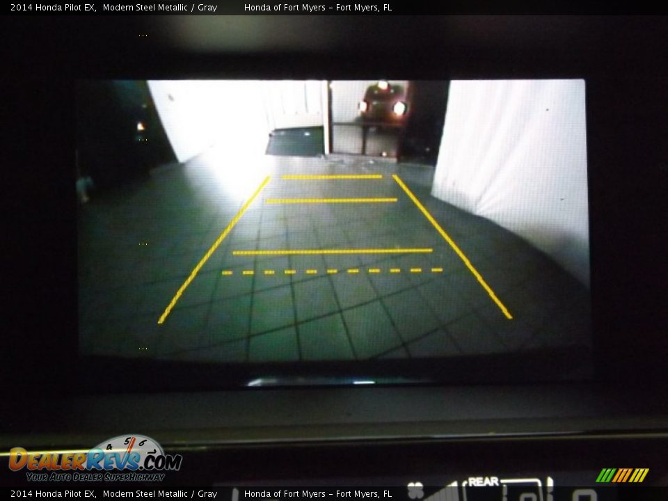 2014 Honda Pilot EX Modern Steel Metallic / Gray Photo #16