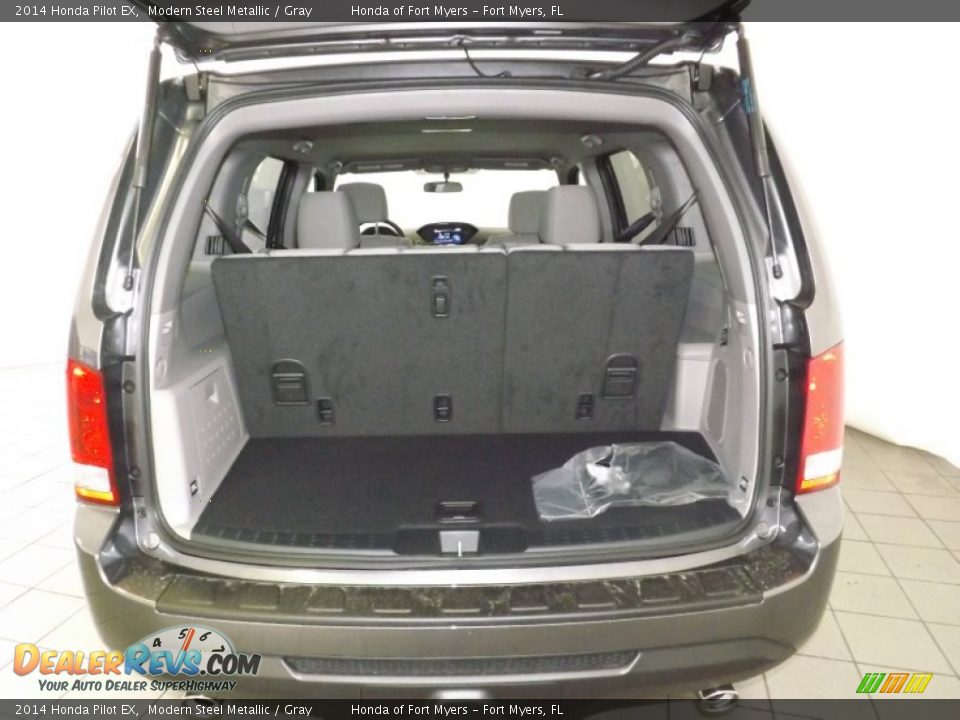 2014 Honda Pilot EX Modern Steel Metallic / Gray Photo #26