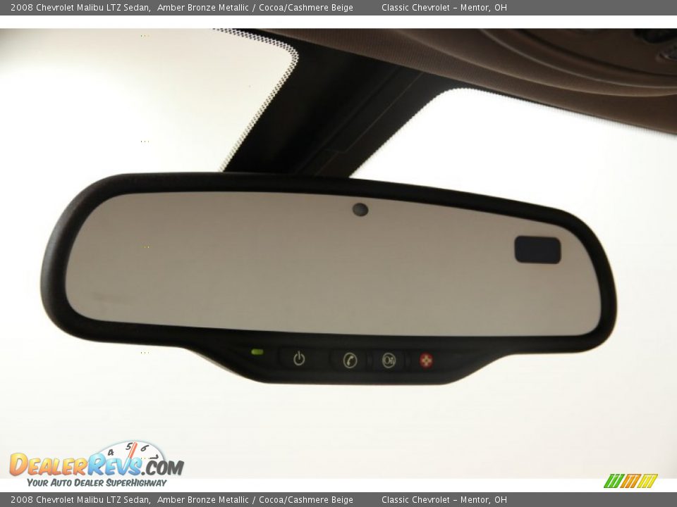 2008 Chevrolet Malibu LTZ Sedan Amber Bronze Metallic / Cocoa/Cashmere Beige Photo #9