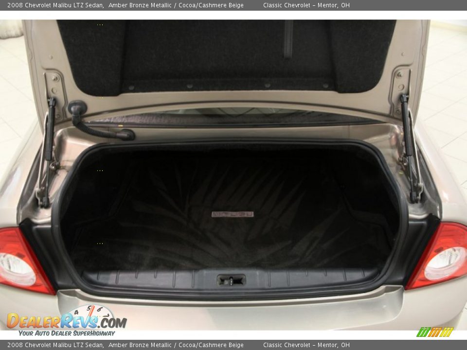 2008 Chevrolet Malibu LTZ Sedan Amber Bronze Metallic / Cocoa/Cashmere Beige Photo #16
