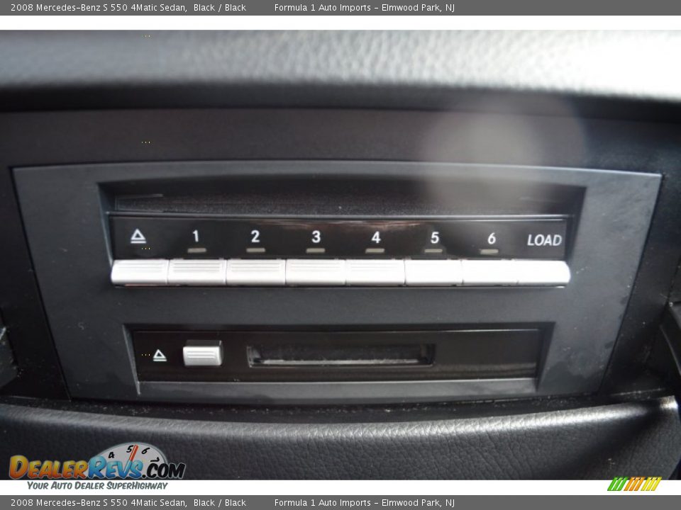 2008 Mercedes-Benz S 550 4Matic Sedan Black / Black Photo #17
