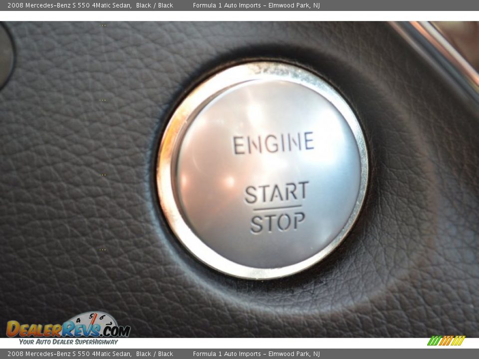 2008 Mercedes-Benz S 550 4Matic Sedan Black / Black Photo #23