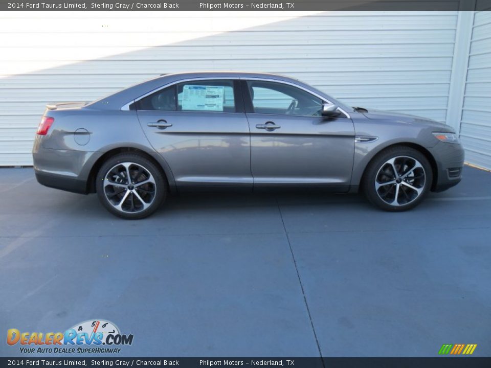 2014 Ford Taurus Limited Sterling Gray / Charcoal Black Photo #3