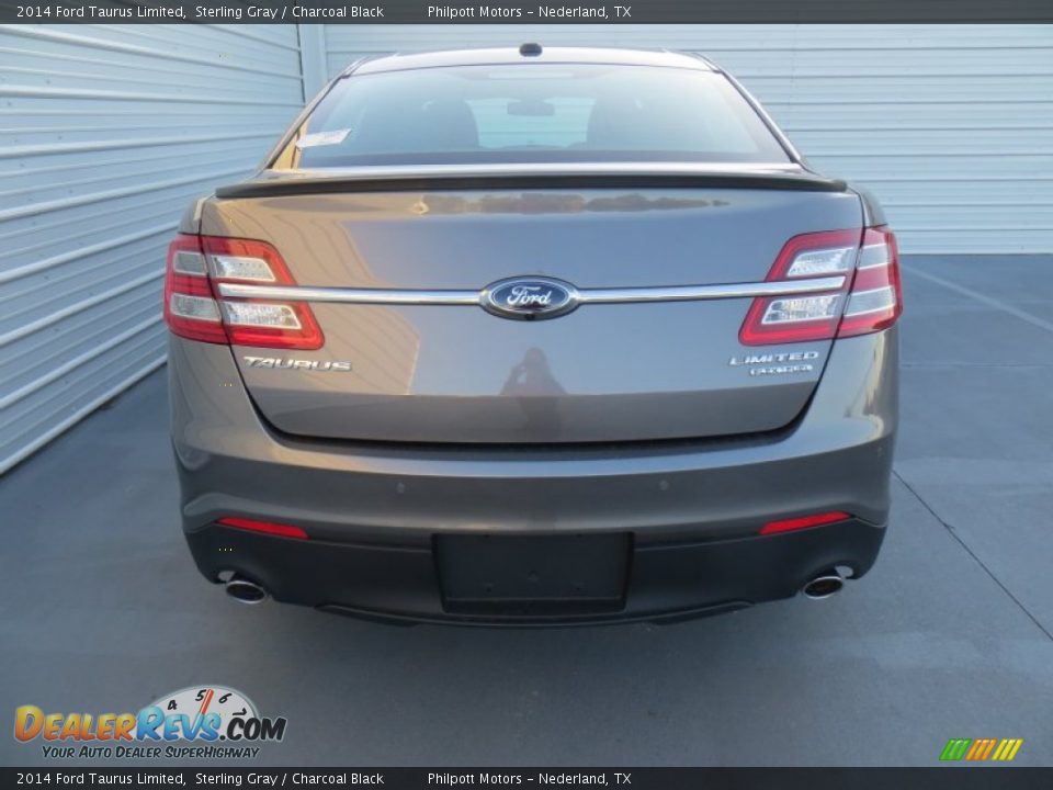 2014 Ford Taurus Limited Sterling Gray / Charcoal Black Photo #5