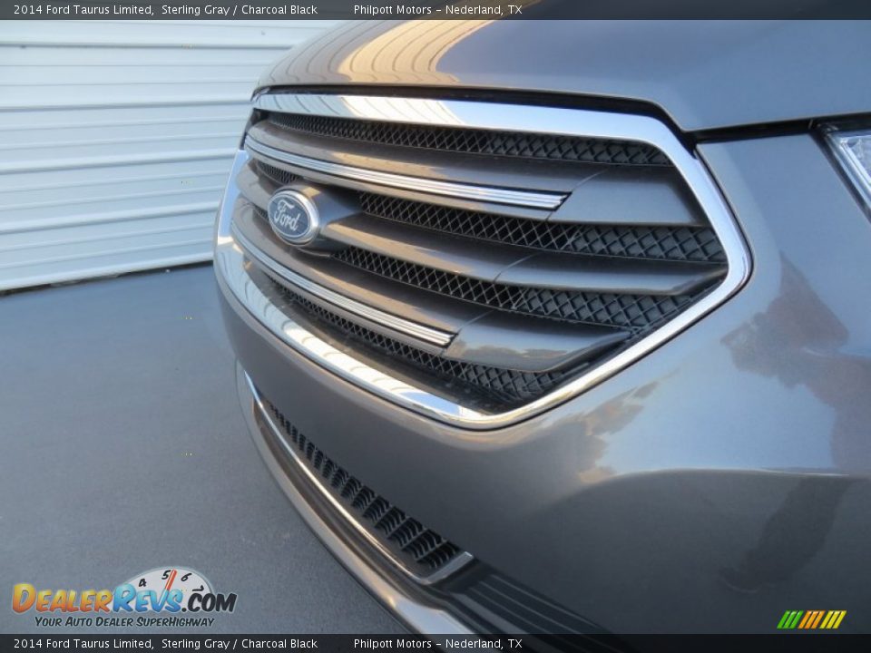 2014 Ford Taurus Limited Sterling Gray / Charcoal Black Photo #10
