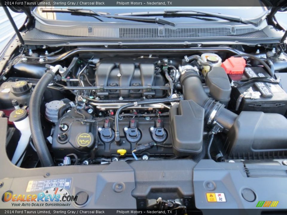 2014 Ford Taurus Limited 3.5 Liter DOHC 24-Valve Ti-VCT V6 Engine Photo #16