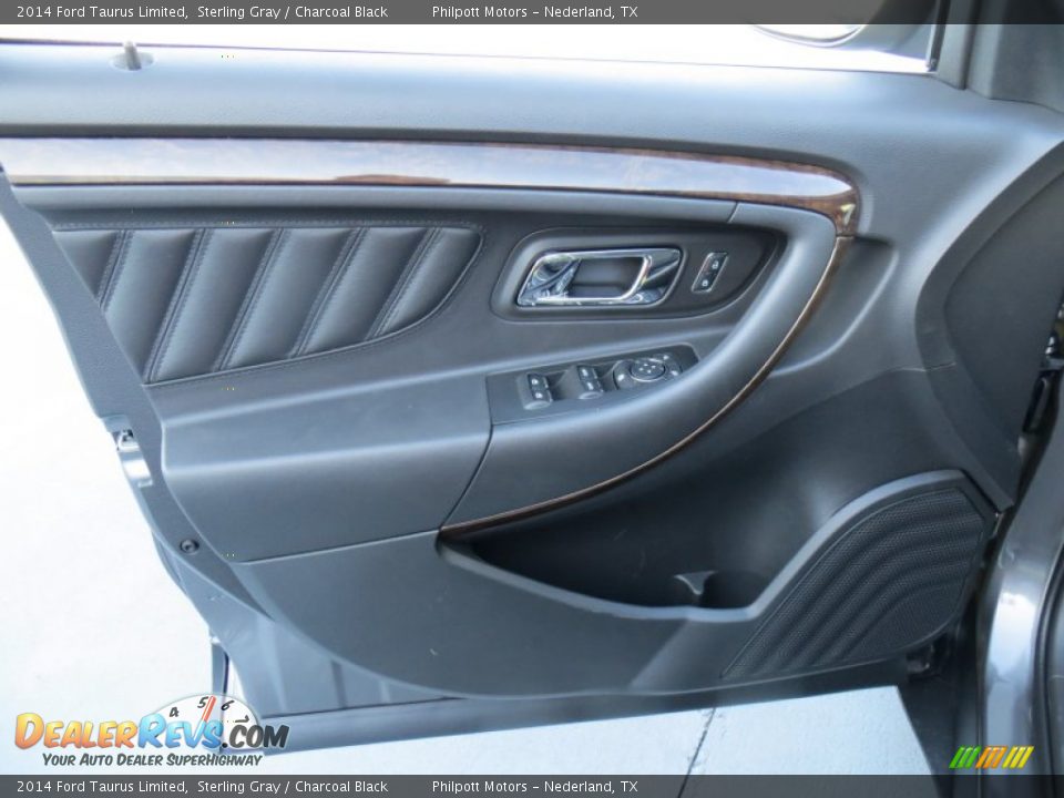 2014 Ford Taurus Limited Sterling Gray / Charcoal Black Photo #23