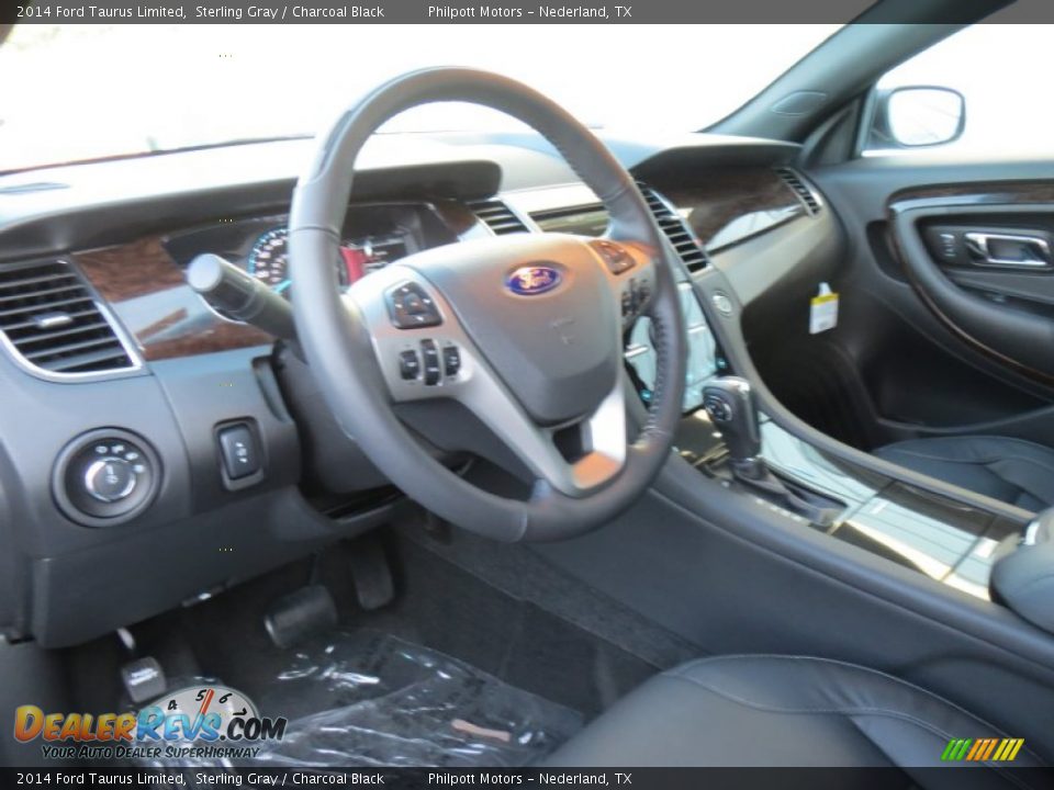 2014 Ford Taurus Limited Sterling Gray / Charcoal Black Photo #25