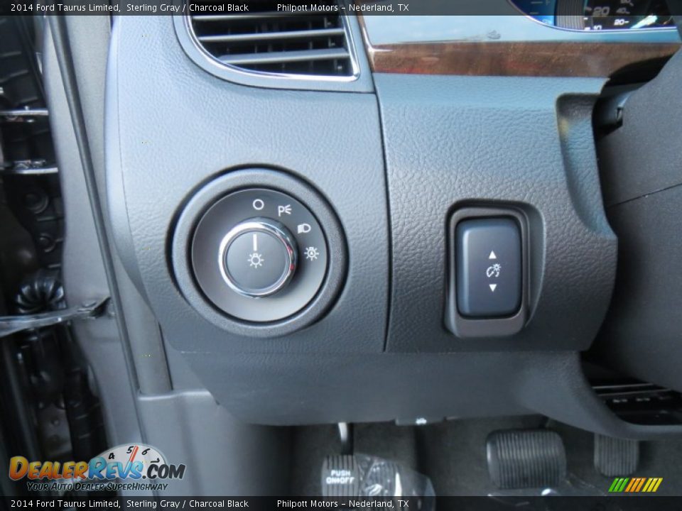 2014 Ford Taurus Limited Sterling Gray / Charcoal Black Photo #33