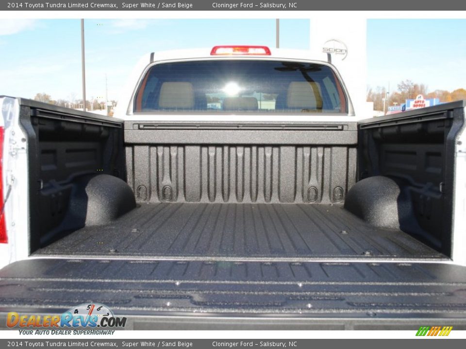 2014 Toyota Tundra Limited Crewmax Super White / Sand Beige Photo #6