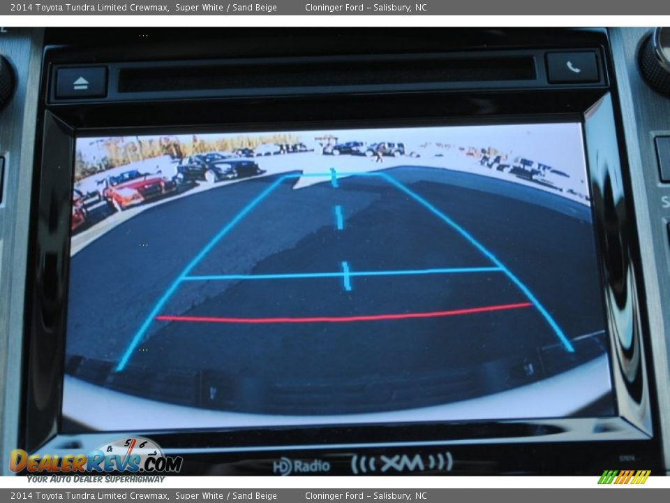 2014 Toyota Tundra Limited Crewmax Super White / Sand Beige Photo #24