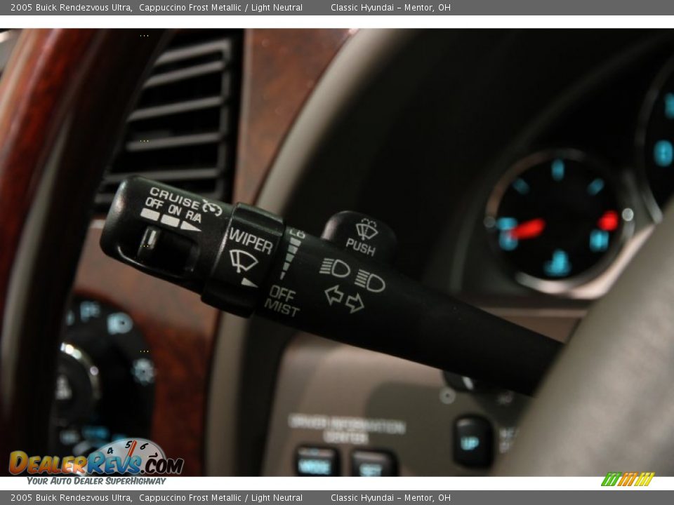 2005 Buick Rendezvous Ultra Cappuccino Frost Metallic / Light Neutral Photo #9