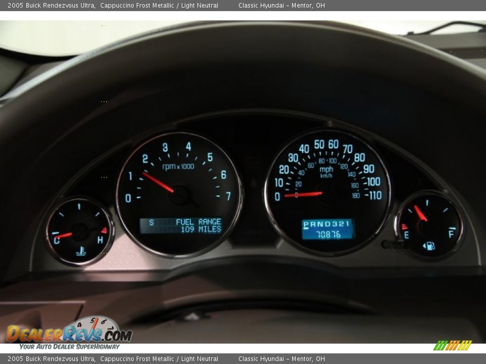 2005 Buick Rendezvous Ultra Cappuccino Frost Metallic / Light Neutral Photo #10