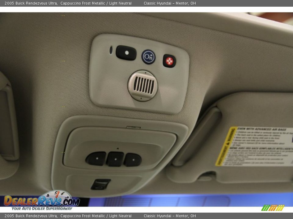 2005 Buick Rendezvous Ultra Cappuccino Frost Metallic / Light Neutral Photo #11