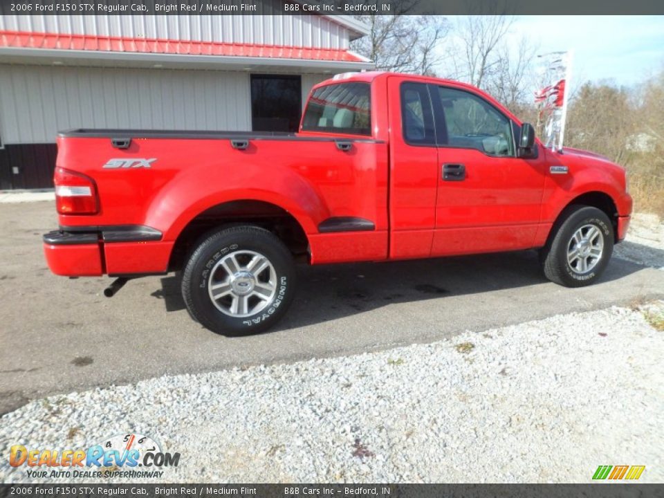 Bright Red 2006 Ford F150 STX Regular Cab Photo #6