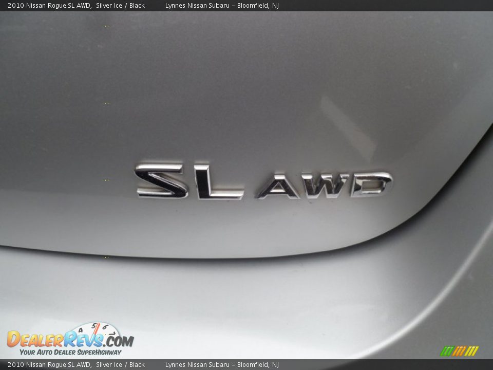 2010 Nissan Rogue SL AWD Silver Ice / Black Photo #6