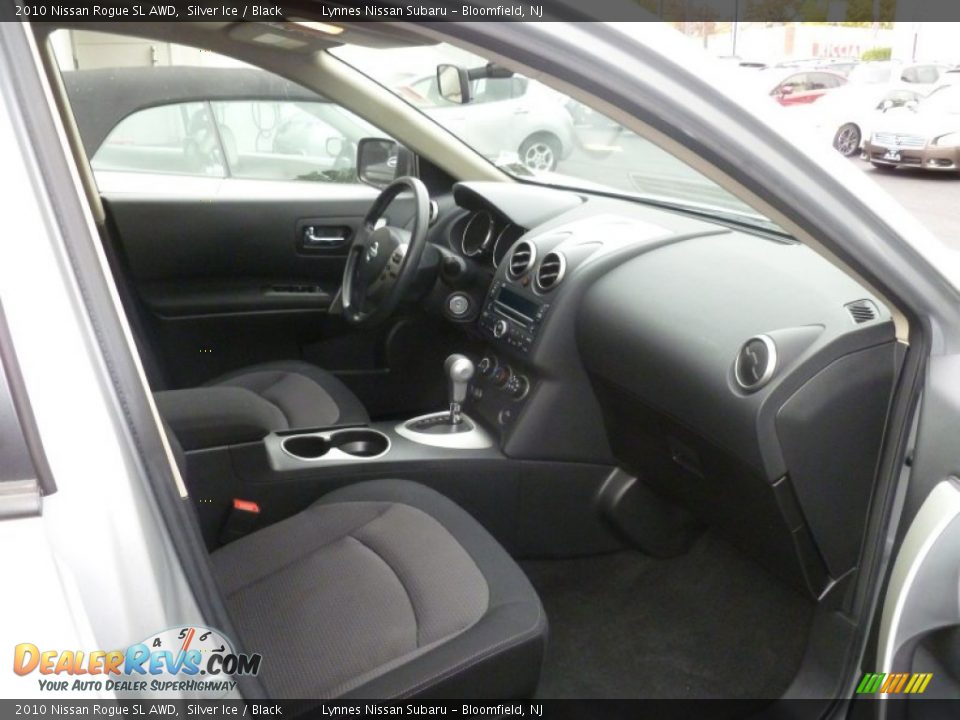 2010 Nissan Rogue SL AWD Silver Ice / Black Photo #7