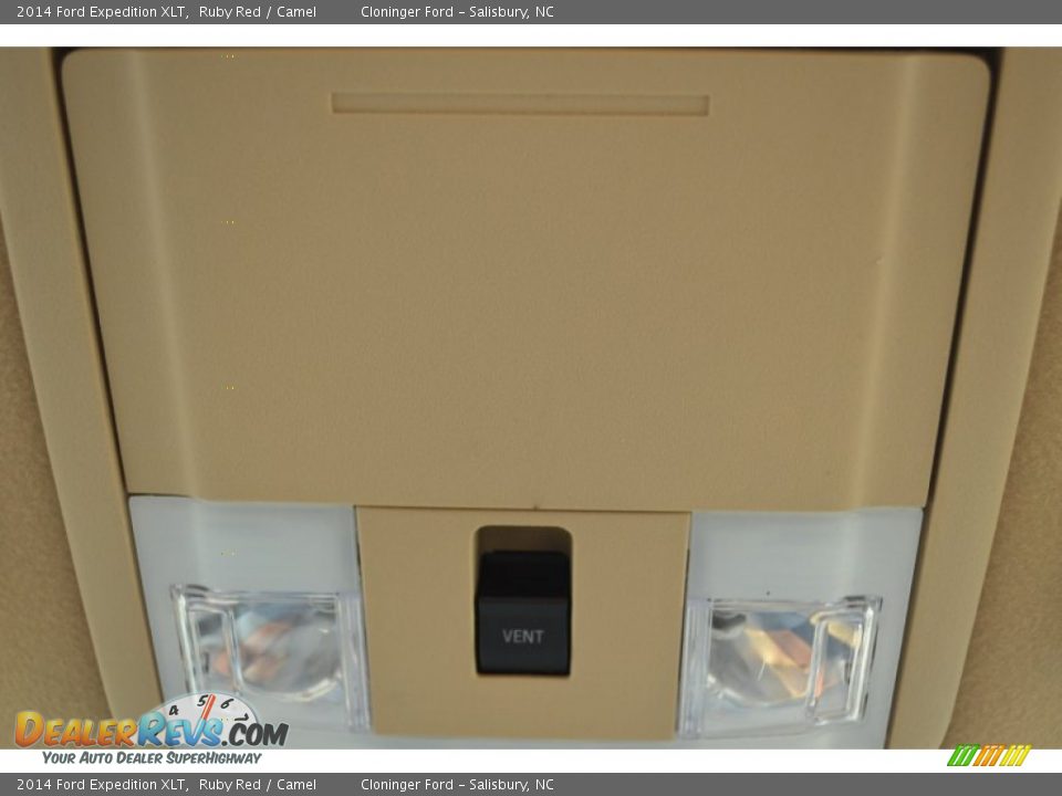 2014 Ford Expedition XLT Ruby Red / Camel Photo #29