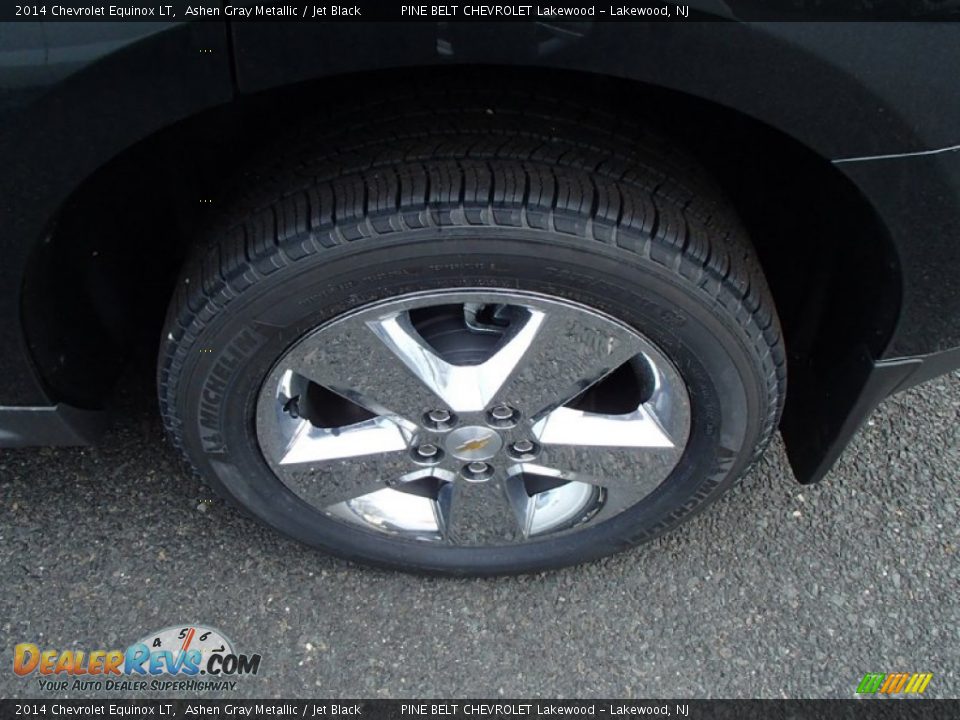 2014 Chevrolet Equinox LT Ashen Gray Metallic / Jet Black Photo #7