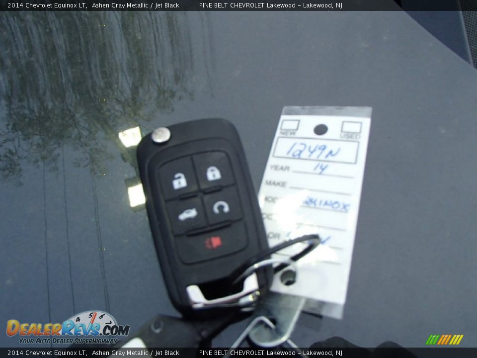 2014 Chevrolet Equinox LT Ashen Gray Metallic / Jet Black Photo #11