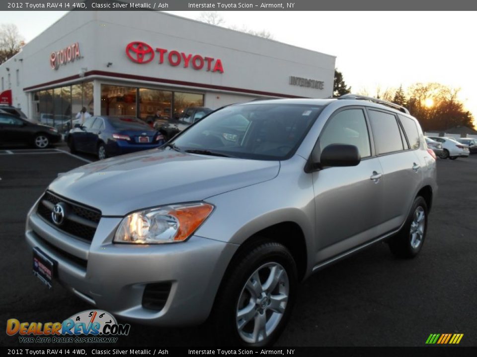 2012 Toyota RAV4 I4 4WD Classic Silver Metallic / Ash Photo #1
