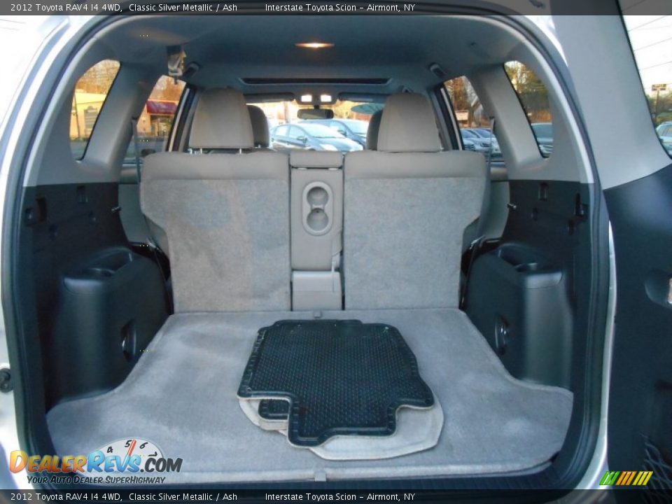 2012 Toyota RAV4 I4 4WD Classic Silver Metallic / Ash Photo #18