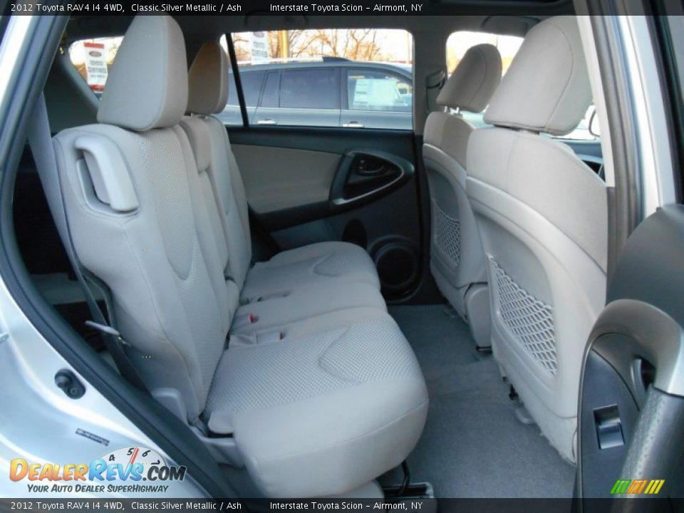 2012 Toyota RAV4 I4 4WD Classic Silver Metallic / Ash Photo #19