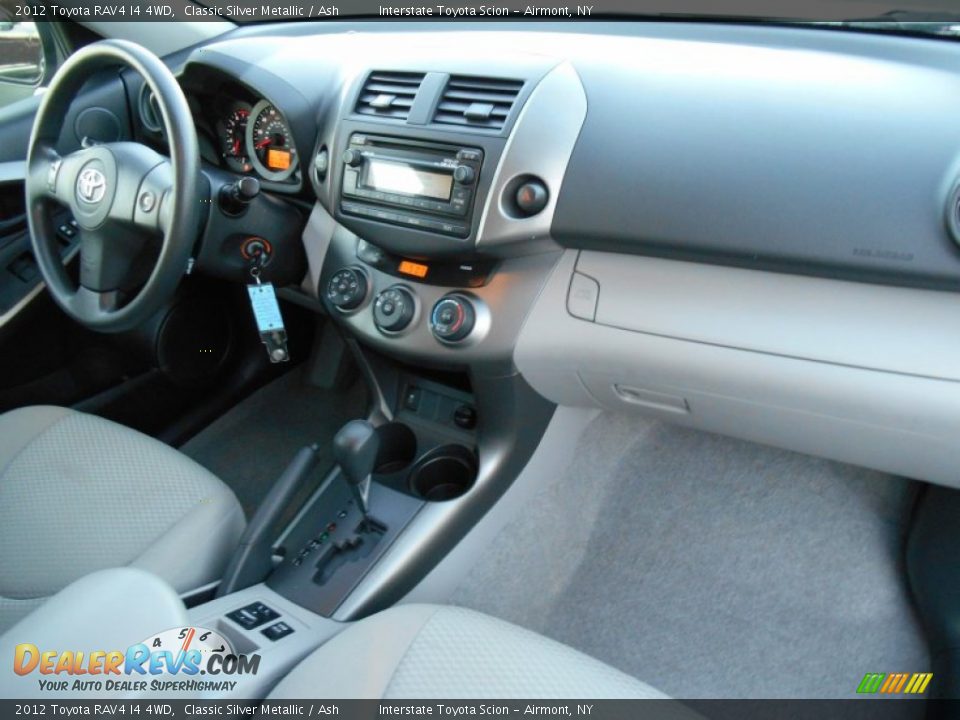 2012 Toyota RAV4 I4 4WD Classic Silver Metallic / Ash Photo #21
