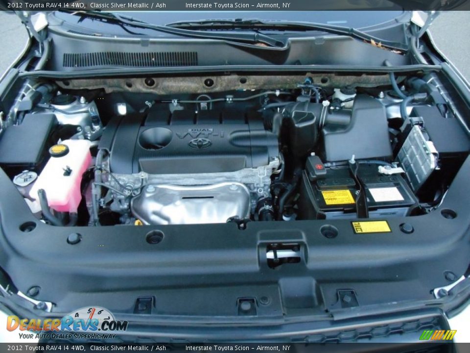 2012 Toyota RAV4 I4 4WD Classic Silver Metallic / Ash Photo #25