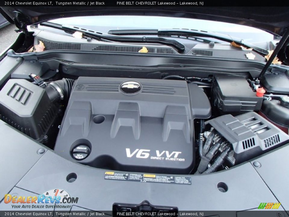 2014 Chevrolet Equinox LT Tungsten Metallic / Jet Black Photo #10