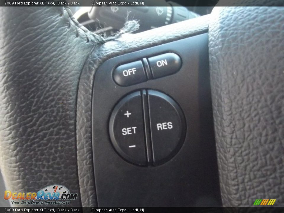 2009 Ford Explorer XLT 4x4 Black / Black Photo #24