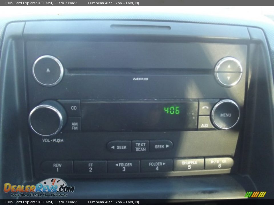 2009 Ford Explorer XLT 4x4 Black / Black Photo #28