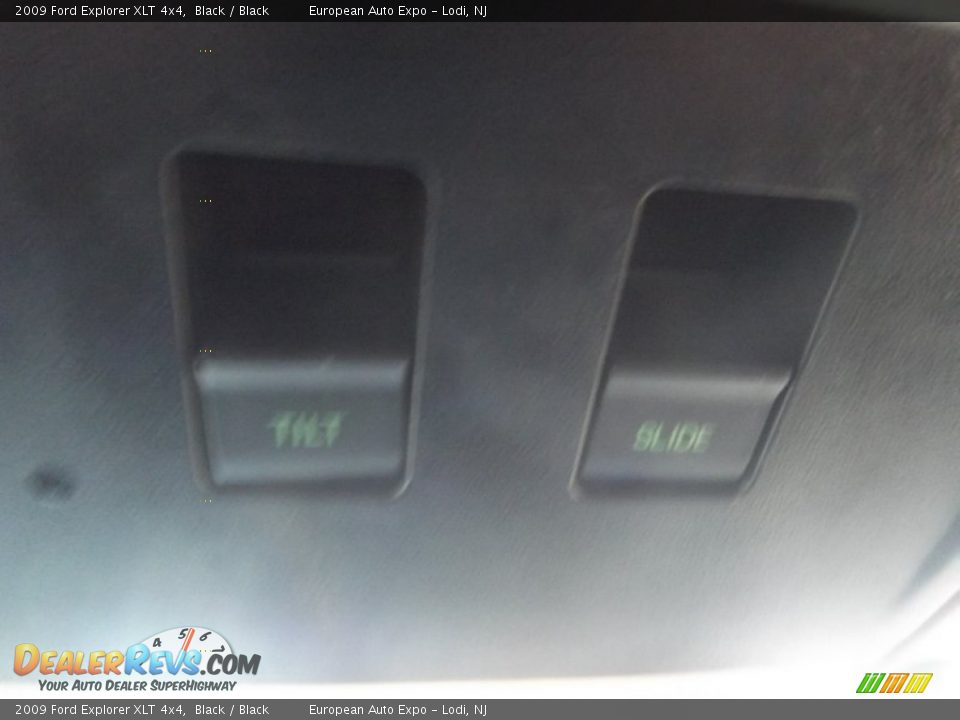 2009 Ford Explorer XLT 4x4 Black / Black Photo #34