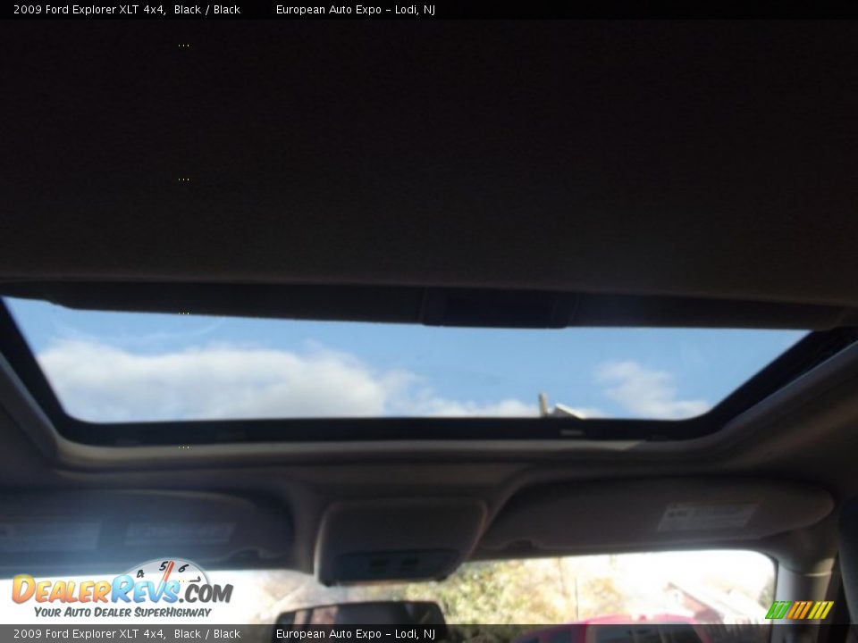 2009 Ford Explorer XLT 4x4 Black / Black Photo #36